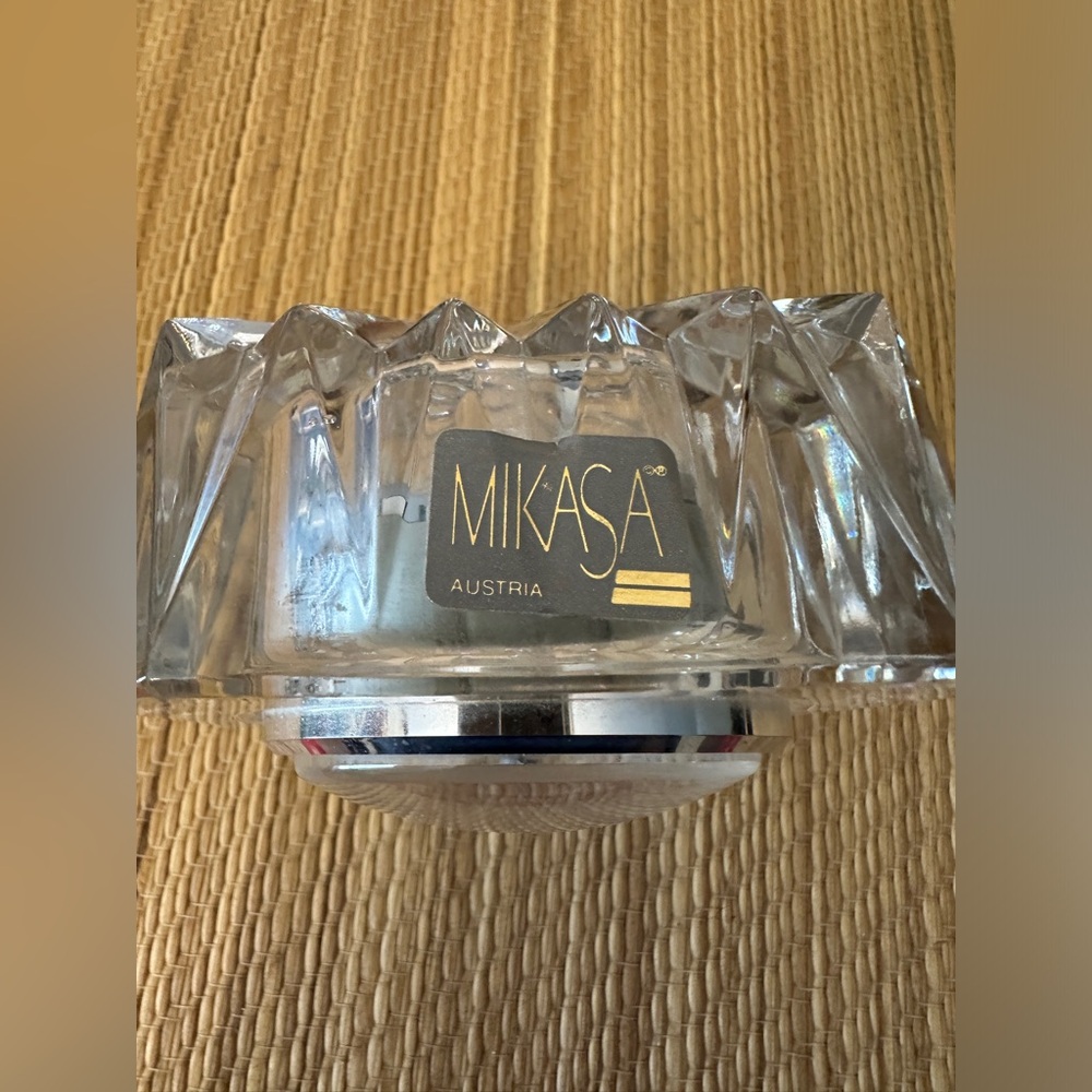 Mikasa West Germany Quartz Desk Clock Diamond Shaped - Picture 2 of 7